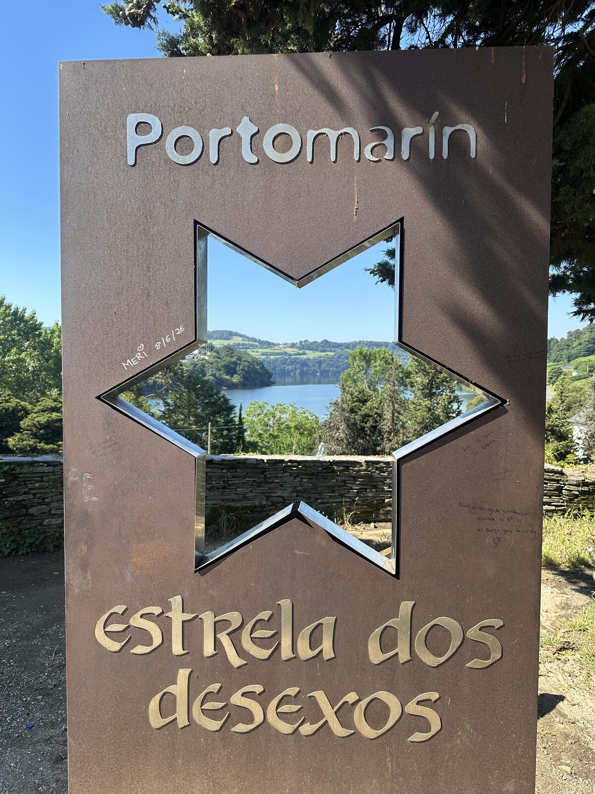 Portomarín 的願望之星