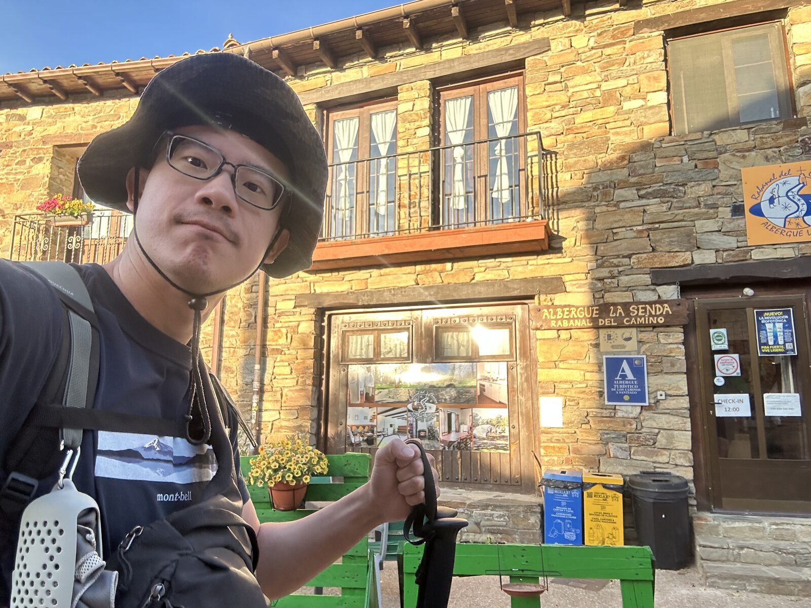 07:40,從 Rabanal 的庇護所出發。