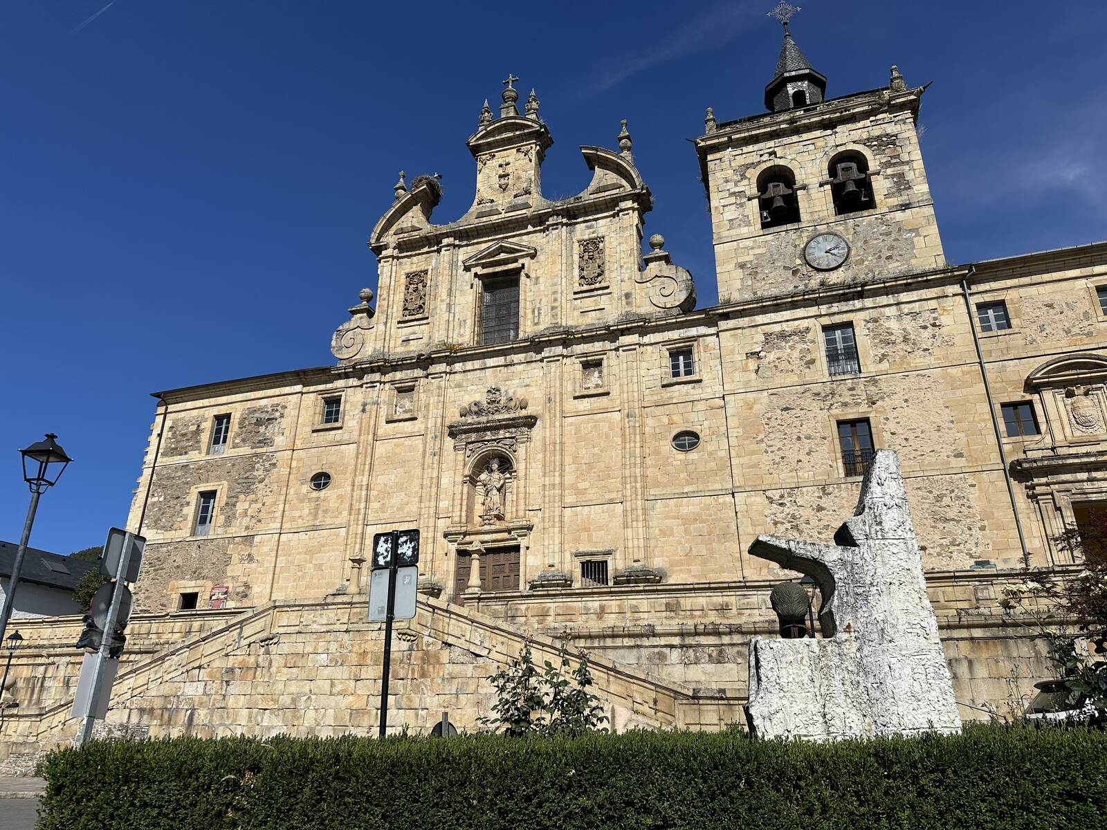 Villafranca 的教堂。